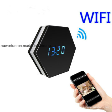 Newest Colourful 1080P WiFi Camera Clock with Video Duration Over 4 Hours WiFi Clock Camera